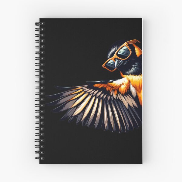 Item preview, Oriole With Sunglasses Funny Say Hi Bird Lover Watcher Birding designed and sold by Kimberley King Art  King Art.