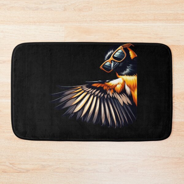 Item preview, Oriole With Sunglasses Funny Say Hi Bird Lover Watcher Birding designed and sold by Kimberley King Art  King Art.