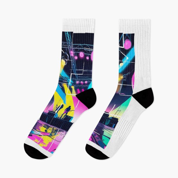 Item preview, Vibrant Pop Rock Stage - Uplifting Energy Design designed and sold by Rockuanna.
