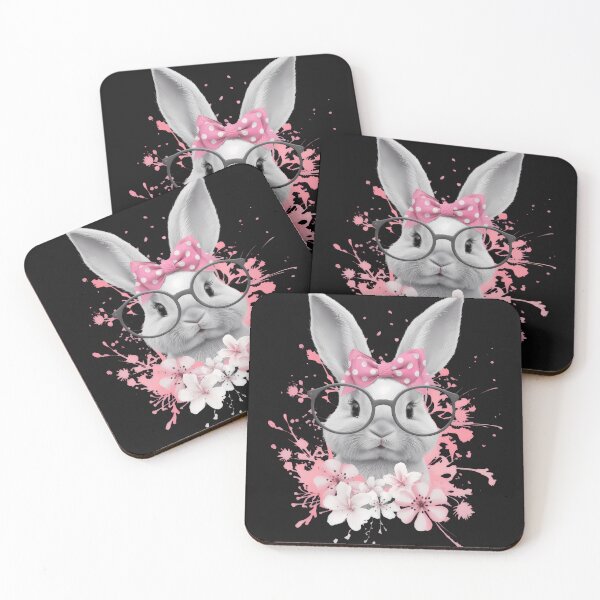 Item preview, Easter Day Cute Bunny Rabbit Face Coquette Bow Women Girlstage Lucky Shamrock St Patricks Day Irish Men Women Kid designed and sold by TalalosART.