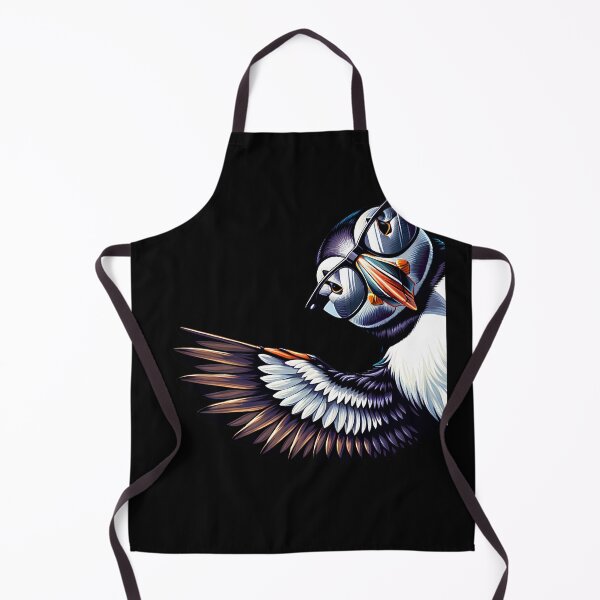 Item preview, Puffin Bird Beak Coastal With Sunglasses Funny Say Hi Bird Lover Watcher Birding designed and sold by Kimberley King Art King Art.