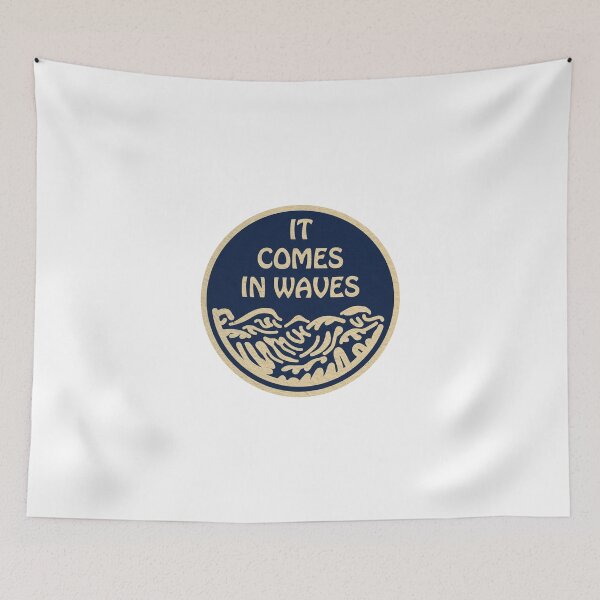 Item preview, It Comes In Waves designed and sold by RedFirecracker.