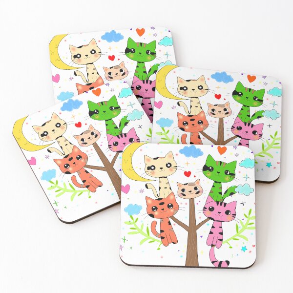 Item preview, Happy cats tree designed and sold by Meily2566.