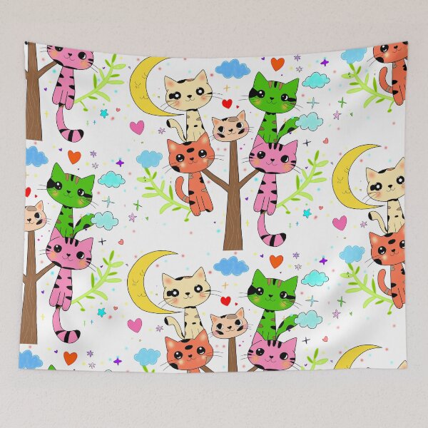 Item preview, Happy cats tree designed and sold by Meily2566.