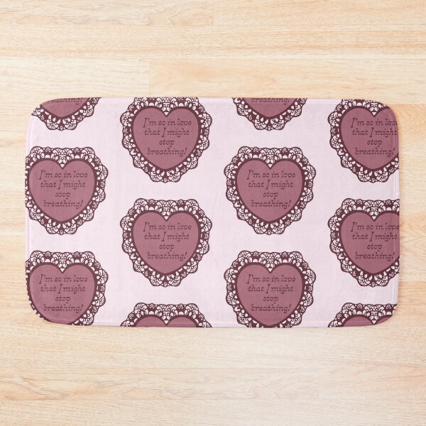 Item preview, 'Might Stop Breathing!' Valentine designed and sold by justswemothings.