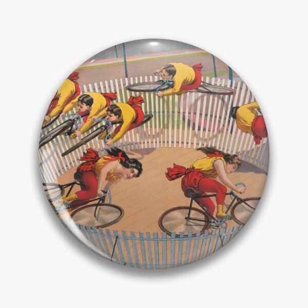 Item preview, Vintage Circus Bicycle Trick Riding Poster designed and sold by InnerCitadel.