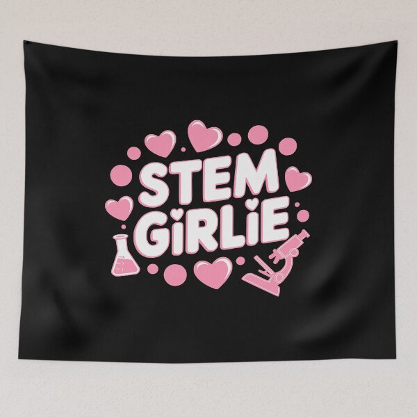 Item preview, Stem Girlie! Pink Stem Girl designed and sold by PMCreative.