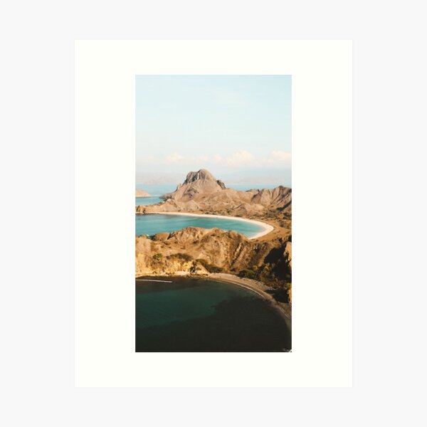 Padar Island Photography in Komodo National Park Art Print