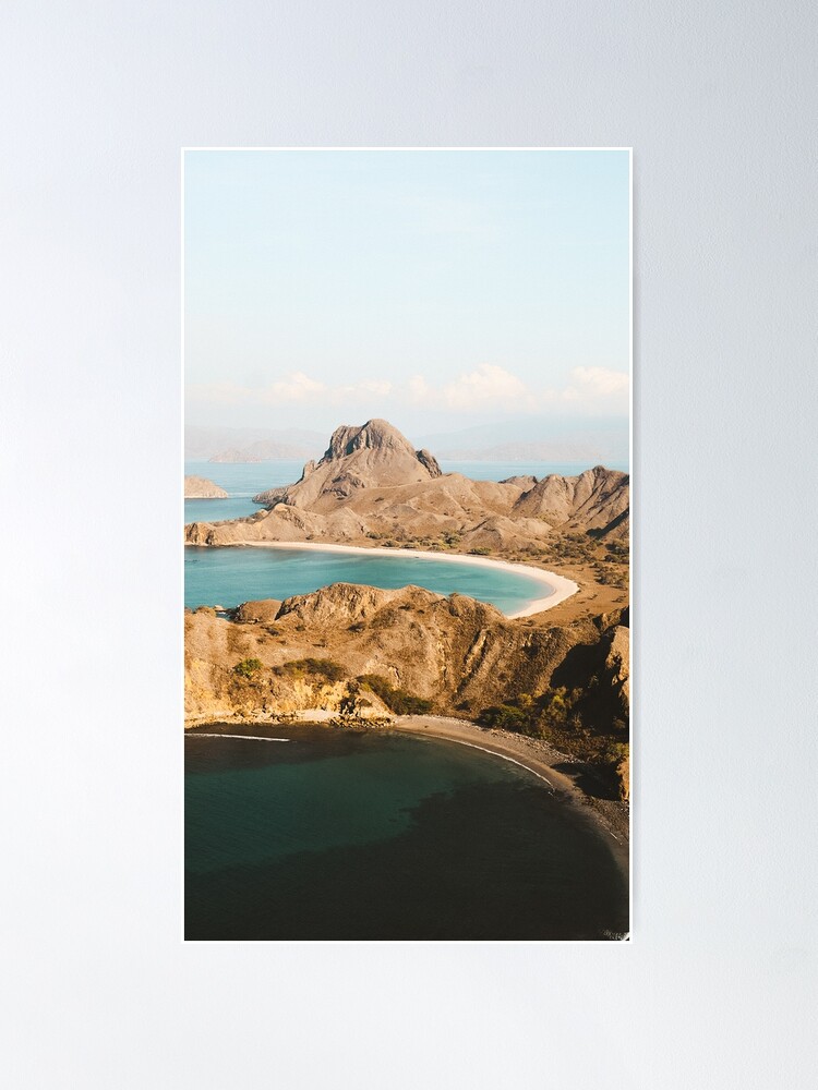 Thumbnail 2 of 3, Poster, Padar Island Photography in Komodo National Park designed and sold by Ibitiraquire.