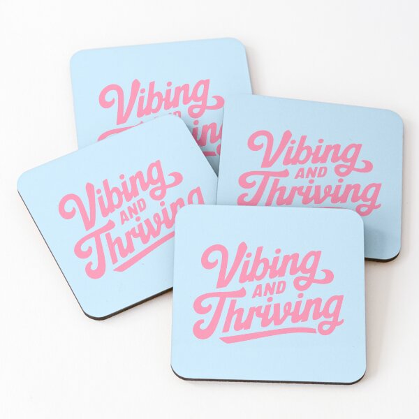 Item preview, Vibing And Thriving! Pink Girly designed and sold by PMCreative.