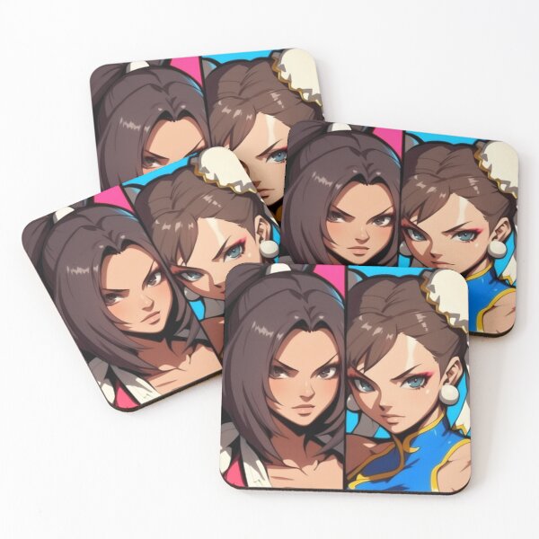 Item preview, Chun Li & Mai Shiranui - 2 designed and sold by Infinite-Aspire.