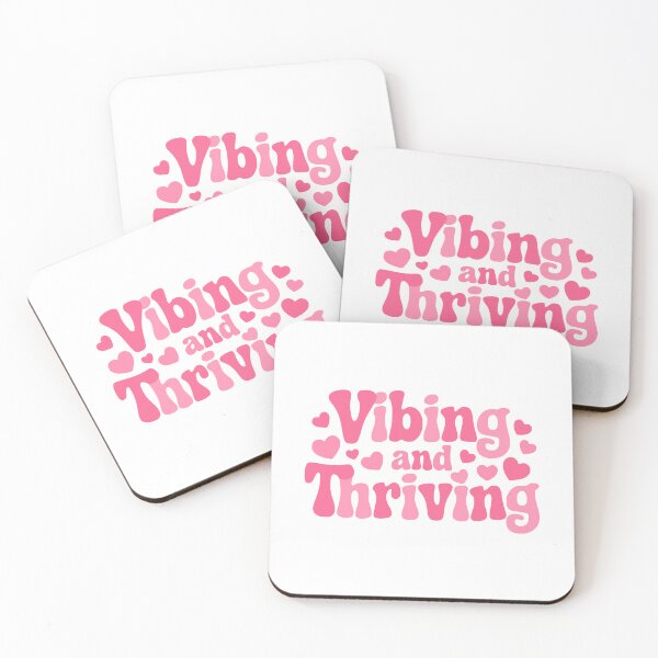 Item preview, Vibing And Thriving! Pink Girlie Groovy designed and sold by PMCreative.
