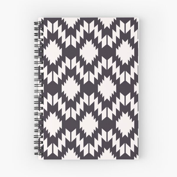 Artikelvorschau, Schwarz-weißes, indianisches, südwestliches Muster entworfen und verkauft von BWDecorPattern.