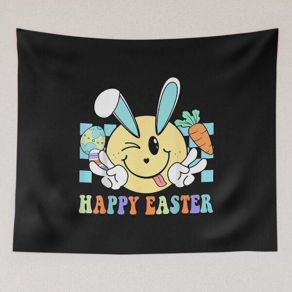 Item preview, Happy Easter Matching For Kids Smile Face Bunny Girls Boys designed and sold by TalalosART.
