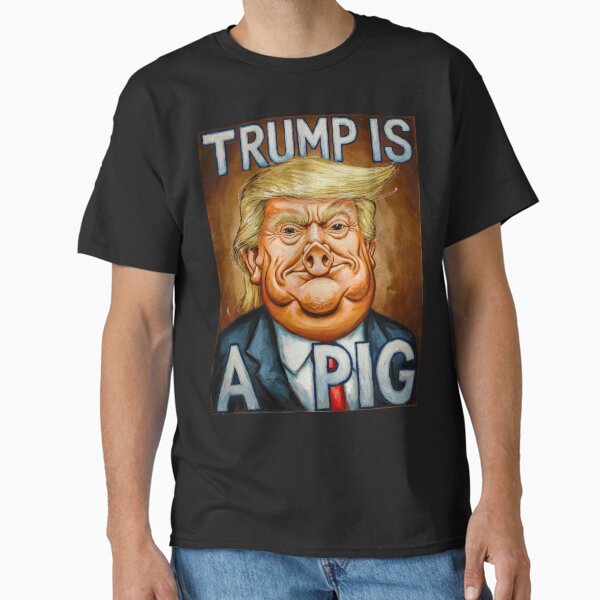 Artikel-Vorschau von Trump ist ein Schwein, designt und verkauft von Angry Swan Designs.