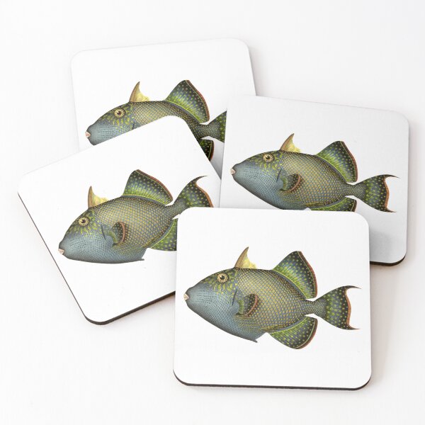 Item preview, Blue Triggerfish Art designed and sold by IrisAndIvy.