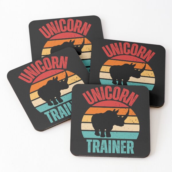 Item preview, Rhino trainer Funny unicorn gifts for animal lovers designed and sold by erozzz.