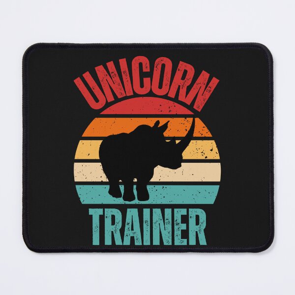 Item preview, Rhino trainer Funny unicorn gifts for animal lovers designed and sold by erozzz.