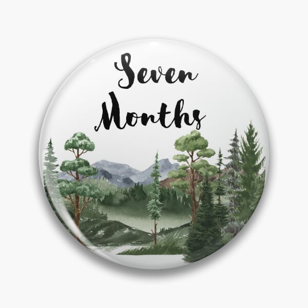 Item preview, Monthly Milestones - Seven Months designed and sold by AJ's Designs.