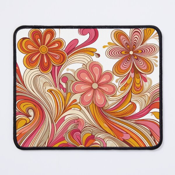 Item preview, Retro Floral Groove Design designed and sold by Istyak7.