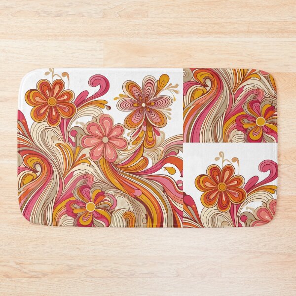 Item preview, Retro Floral Groove Design designed and sold by Istyak7.