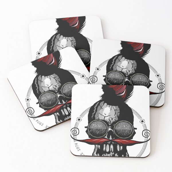 Item preview, punk hipster skull skull pirate skull since fantasy designed and sold by Achille3777.