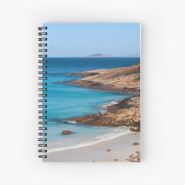 Blue Haven Beach Photography in Esperance Spiral Notebook