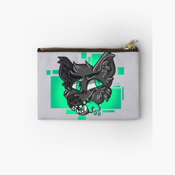 Item preview, Black Wolf Headshot (Green) designed and sold by Nashi._.Murko.