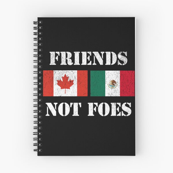 Item preview, Canada Mexico Friends Not Foes Political Resistance Tariffs  designed and sold by chrisrivait.