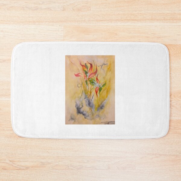 Item preview, Exotic flowers 2, 12x8.75 inch, Watercolours SKU 4017  designed and sold by Romeo Dobrota.