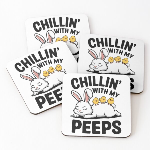 Item preview, Easter Bunny Chillin With My Peeps designed and sold by MonkiFlipp.