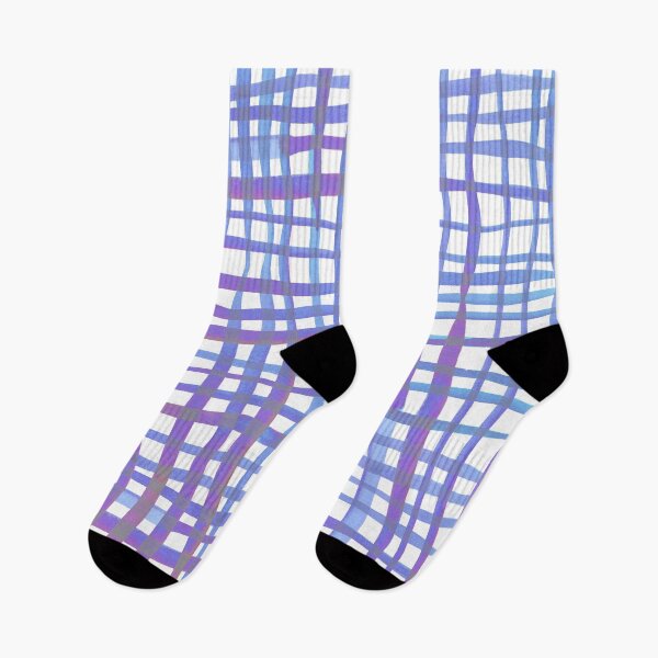 Item preview, Watercolor gingham - ultra violet designed and sold by wackapacka.