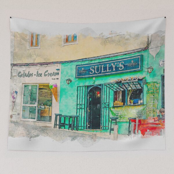 Item preview, Carvoeiro, Algarve, Portugal. designed and sold by GG WALL ART.