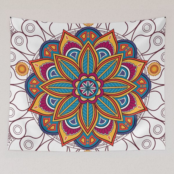 Item preview, Colorful Mandela Design designed and sold by tomorrowsart.