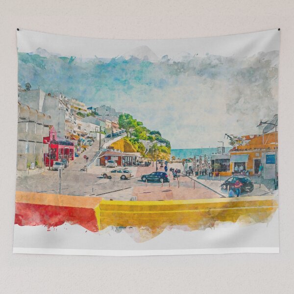 Item preview, Carvoeiro, Algarve, Portugal. designed and sold by GG WALL ART.