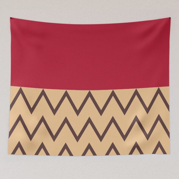 Item preview, Twin Peaks Inspired Pattern - Black Lodge - Vector designed and sold by chromavibes-art.