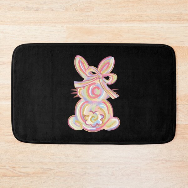 Item preview, Cute Brushstroke Bunny Easter Day Girls Coquette Bow Easter designed and sold by facegm.