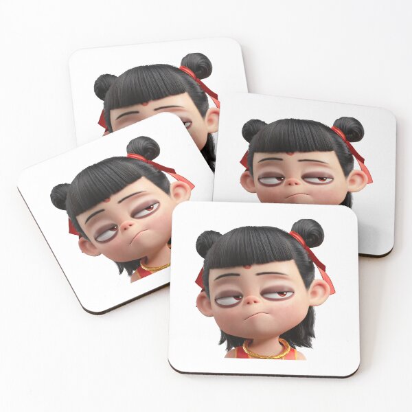 Item preview, Unimpressed Ne Zha Face designed and sold by Fliart Studio.