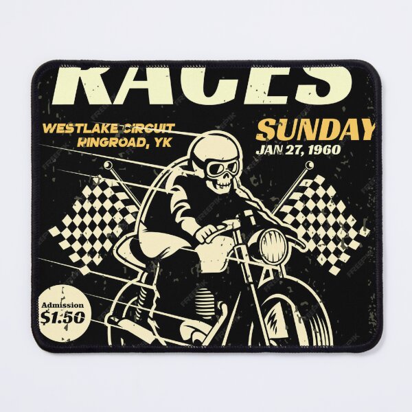 Item preview, Motorcycle Races designed and sold by vscgraphics.