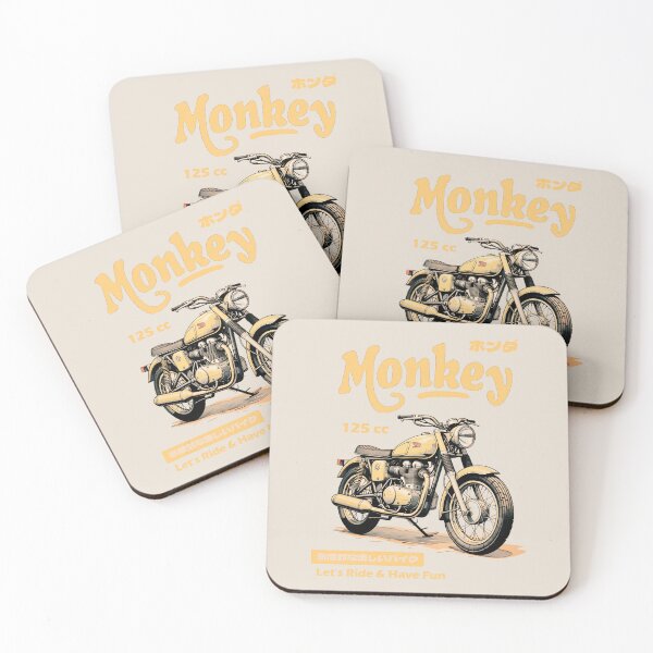 Item preview, Vintage Honda Monkey 125cc | Retro Motorcycle Aesthetic designed and sold by Momojiro.