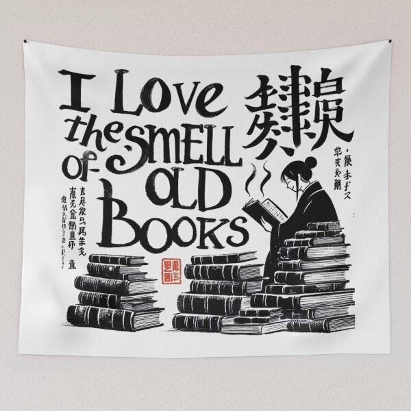 Item preview, I Love The Smell Of Old Books designed and sold by Retr0Tshirts.