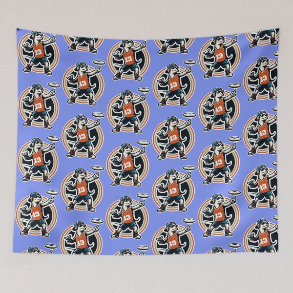 Item preview, Cool Dog Playing Ultimate Frisbee designed and sold by McThingummy.