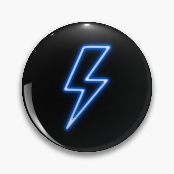 Item preview, Neon Lightning Blue designed and sold by Shop_SWANDERS.