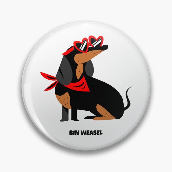 Item preview, Mini Dachshund Bin Weasel designed and sold by WCFDesigns.
