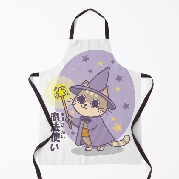 Item preview, wizard cat designed and sold by Jessebladezwork.