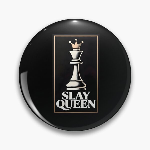 Item preview, Slay Queen! - Chess White Queen designed and sold by GambitChess.