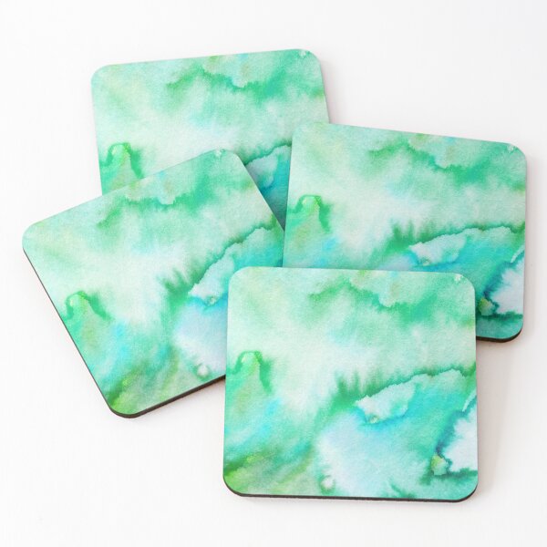 Item preview, Watercolor texture - aqua designed and sold by wackapacka.