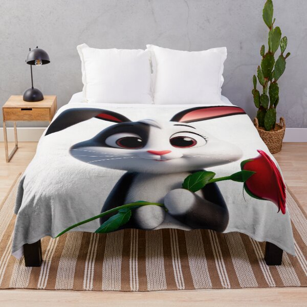 Item preview, Rabbit with a Rose designed and sold by dbandaraj.