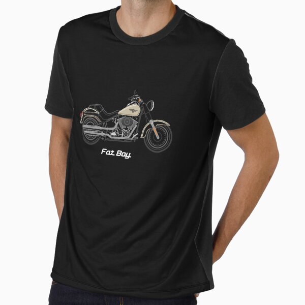 Harley Fatboy T-Shirts for Sale | Redbubble