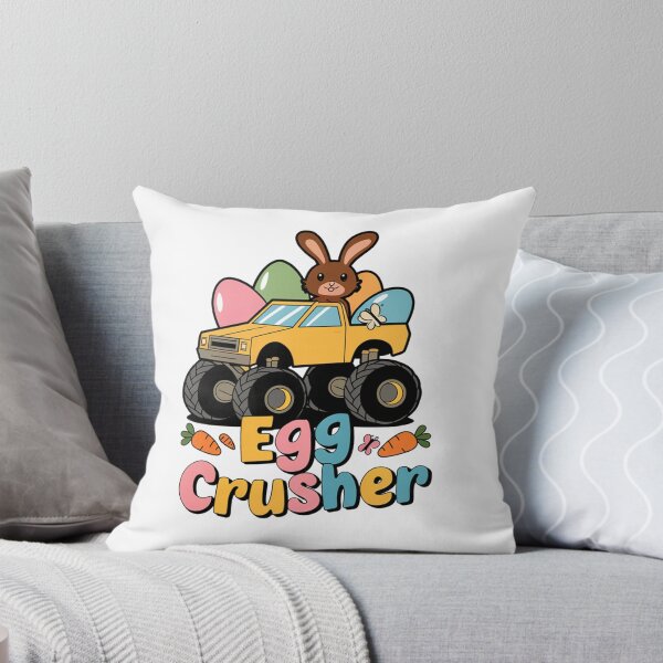 Item preview, Monster Truck Easter Bunny Egg Crusher designed and sold by MonkiFlipp.